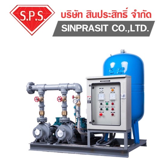 เครื่องสูบน้ำอาคารสูง ปั๊มน้ำอุตสาหกรรม  - จำหน่ายบูสเตอร์ปั้ม (BOOSTER PUMP)