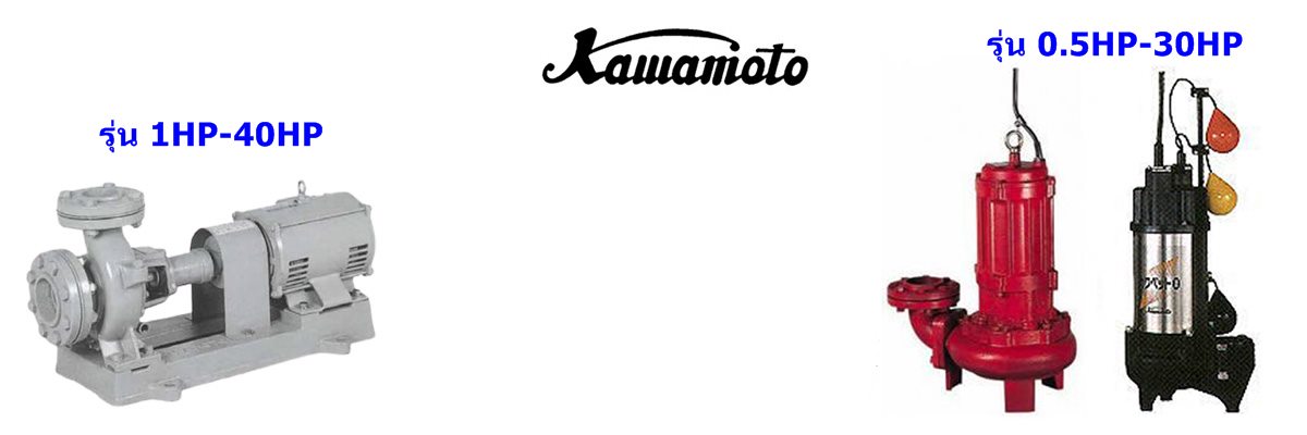จำหน่าย เครื่องสูบน้ำ (Kawamoto) ราคาส่ง